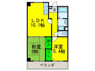 ヴァンヴェ－ル川西の物件間取画像